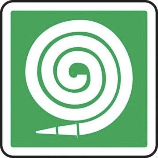 Accuform 12 in W x 3 in H, Engraved Plastic PSG612YL - main